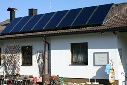 Solarthermie Sportheim Oberpframmern